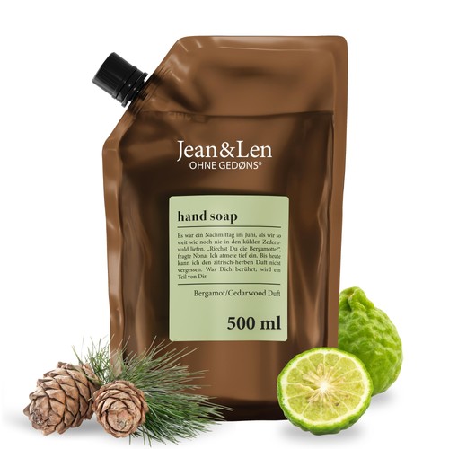 Jean len handseife bergamot - len,